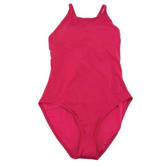 Spyder | Women's One Piece Bathing Suit | Pink | Large - Picture 1 of 4